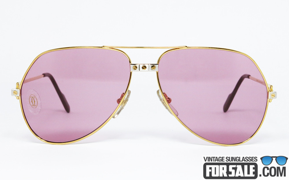 cartier santos sunglasses vintage