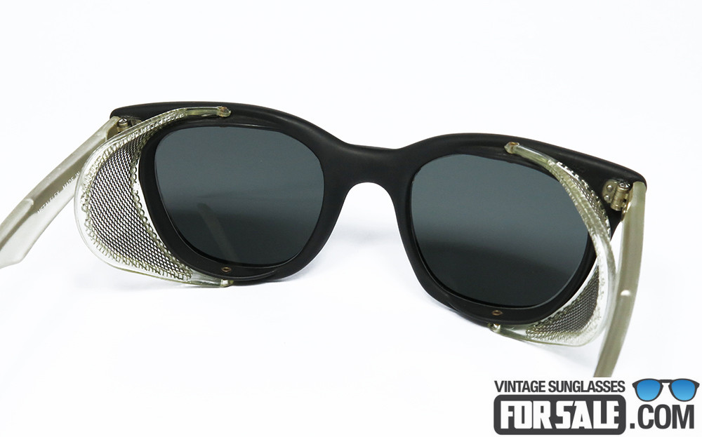 Black-Transparent Side Shields sunglasses