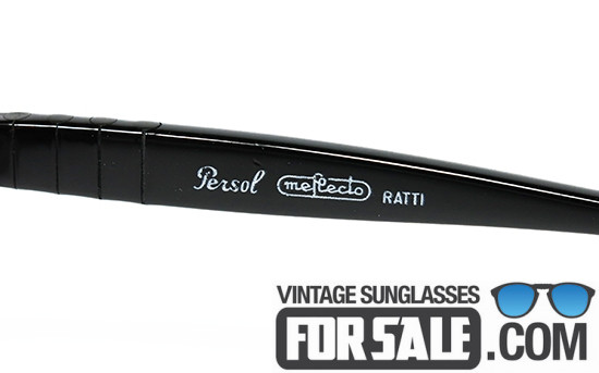 Persol 69269 RATTI col. 05 Black&Silver SMALL sunglasses
