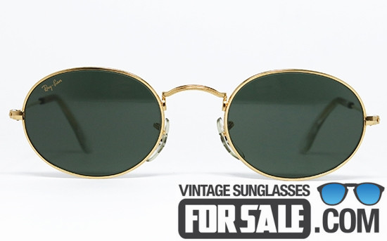 Ray Ban W0976 OVAL Golden sunglasses