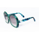 Silhouette 585 col. 961 Blue CAMO Tortoise & Green sunglasses details